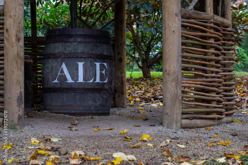 ALE wooden barrel Hillsborough Lisburn Northern Ireland photo