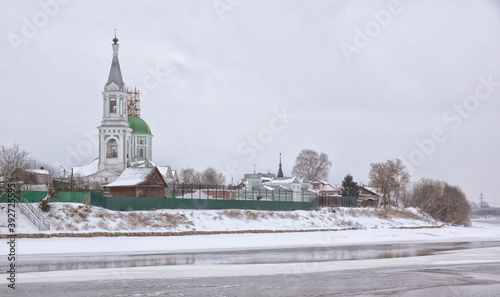 St. Catherine's monastery in Tver in winter