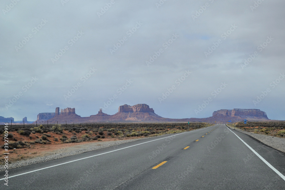 Forrest Gump Point at Monument Valley, Utah