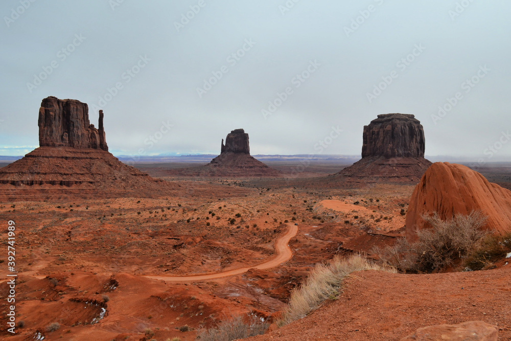 Amazing view of Monument Valley, Arizona, US Amazing view of Monument Valley, Arizona, US