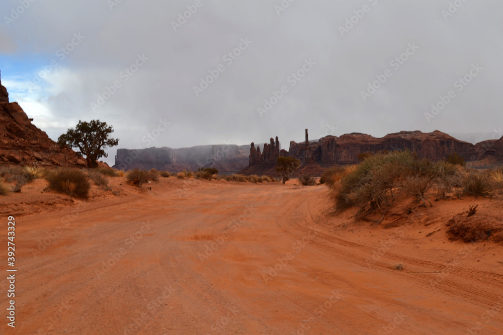 Offroad at Monument Valley, Utah