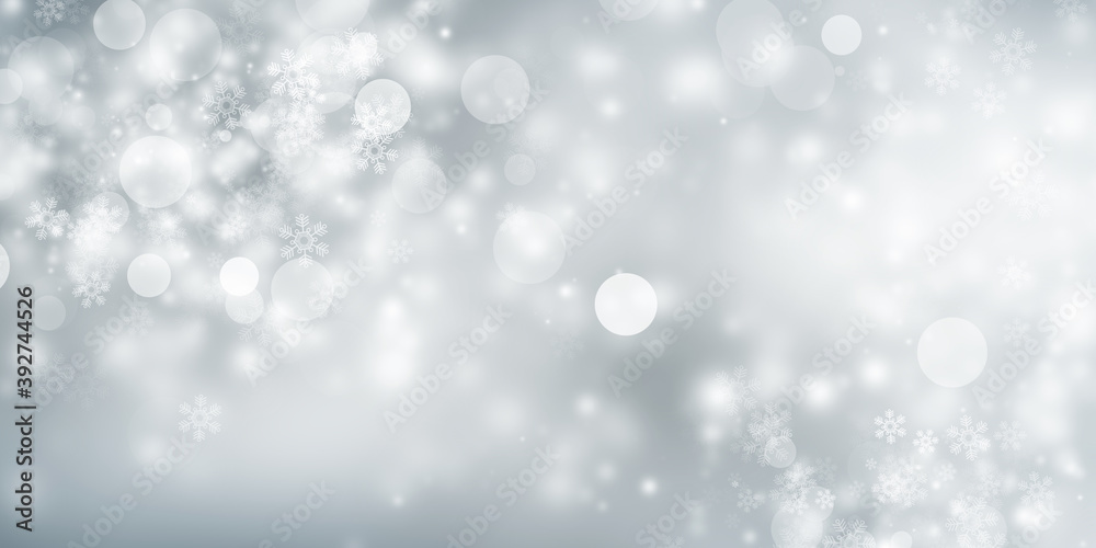 white snow blur abstract background. Bokeh Christmas blurred beautiful shiny Christmas lights white snow blur abstract background. Bokeh Christmas blurred beautiful shiny Christmas lights