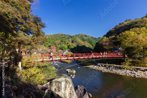 Colourful forest of Korankei in Japan