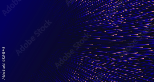 Abstract dark blue and purple technology line design cover background. illustration vector eps10