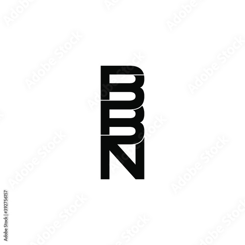 bbn letter original monogram logo design © ahmad ayub prayitno