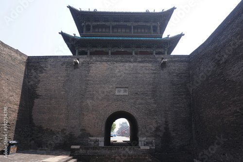 The city wall of Pingyao Ancient City