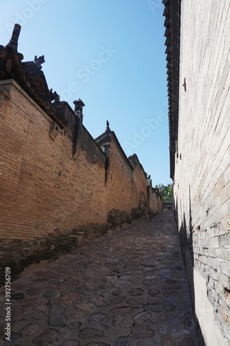 Chinese traditional architecture courtyard decoration.