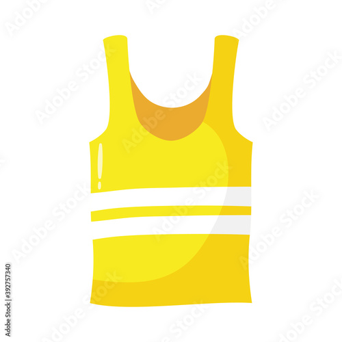 shirt beach suit flat style icon