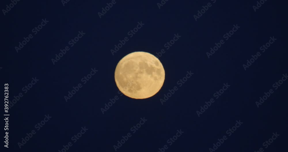 Clear night with a fool moon in Vransko jezero, Croatia Clear night with a fool moon in Vransko jezero, Croatia