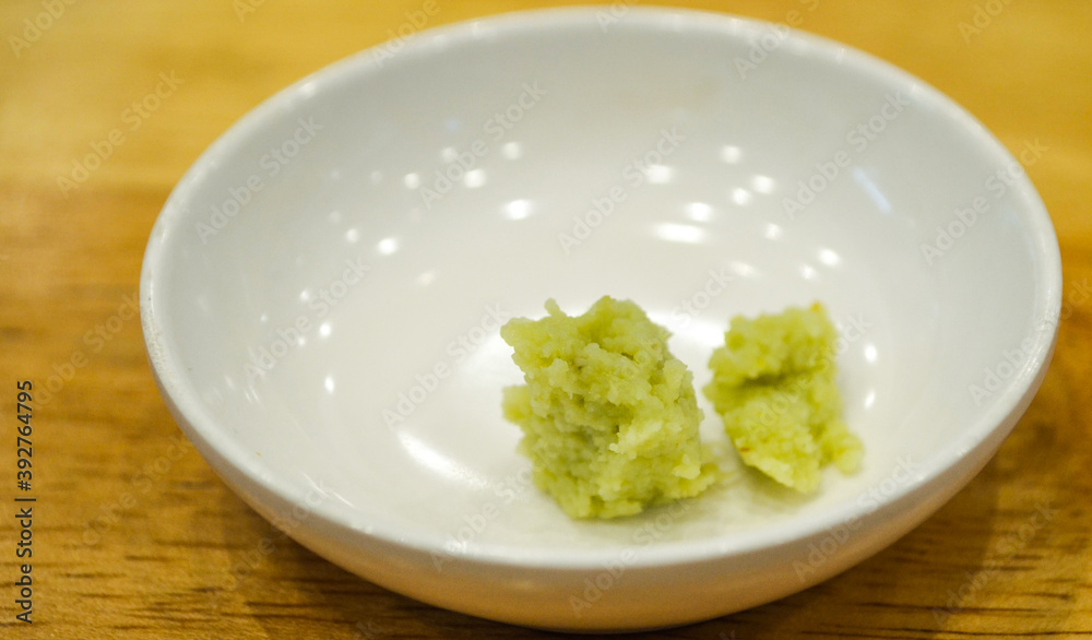 Wasabi, Eutrema japonicum or Wasabia japonica Wasabi, Eutrema japonicum or Wasabia japonica