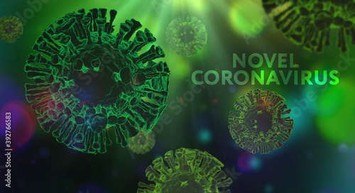 Coronavirus 2019-nCoV. Corona virus outbreaking. Epidemic virus Respiratory Syndrome.