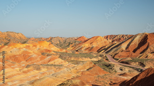 Wallpaper Mural Rainbow Mountain at Zhangyi, China Torontodigital.ca