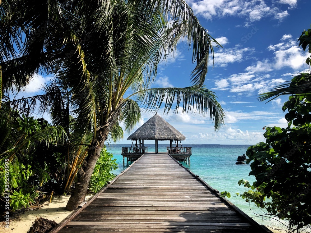 Fototapeta premium beach hut
