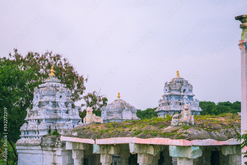 Close up of indian temple old one