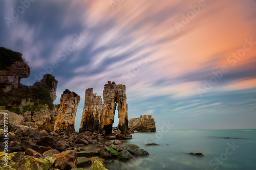 A city of mystical rocks in the province of Kocaeli, kefken and kerpe photo