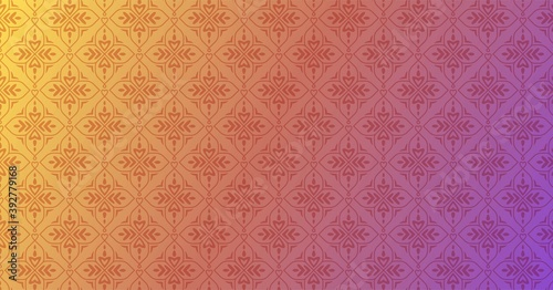 Decorative abstract geometric pattern background