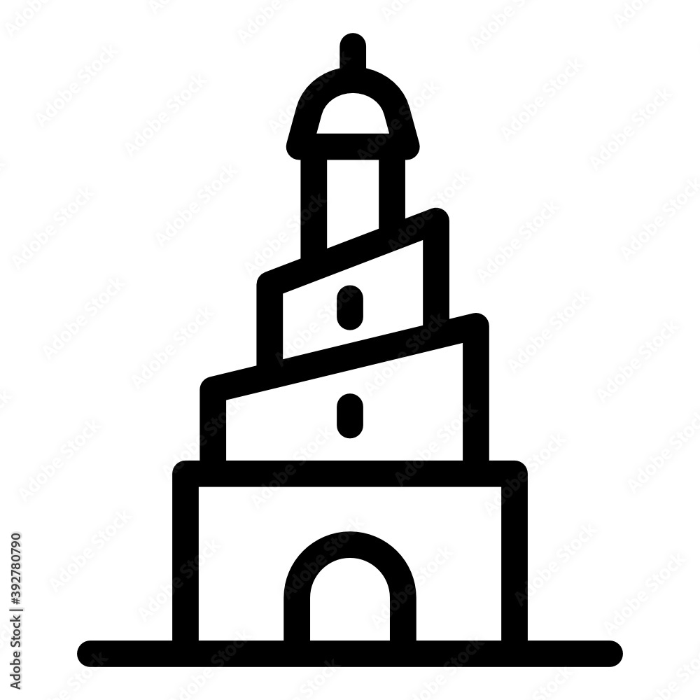 Islamic cultural center, al fanar, solid icon
Islamic cultural center, al fanar, solid icon