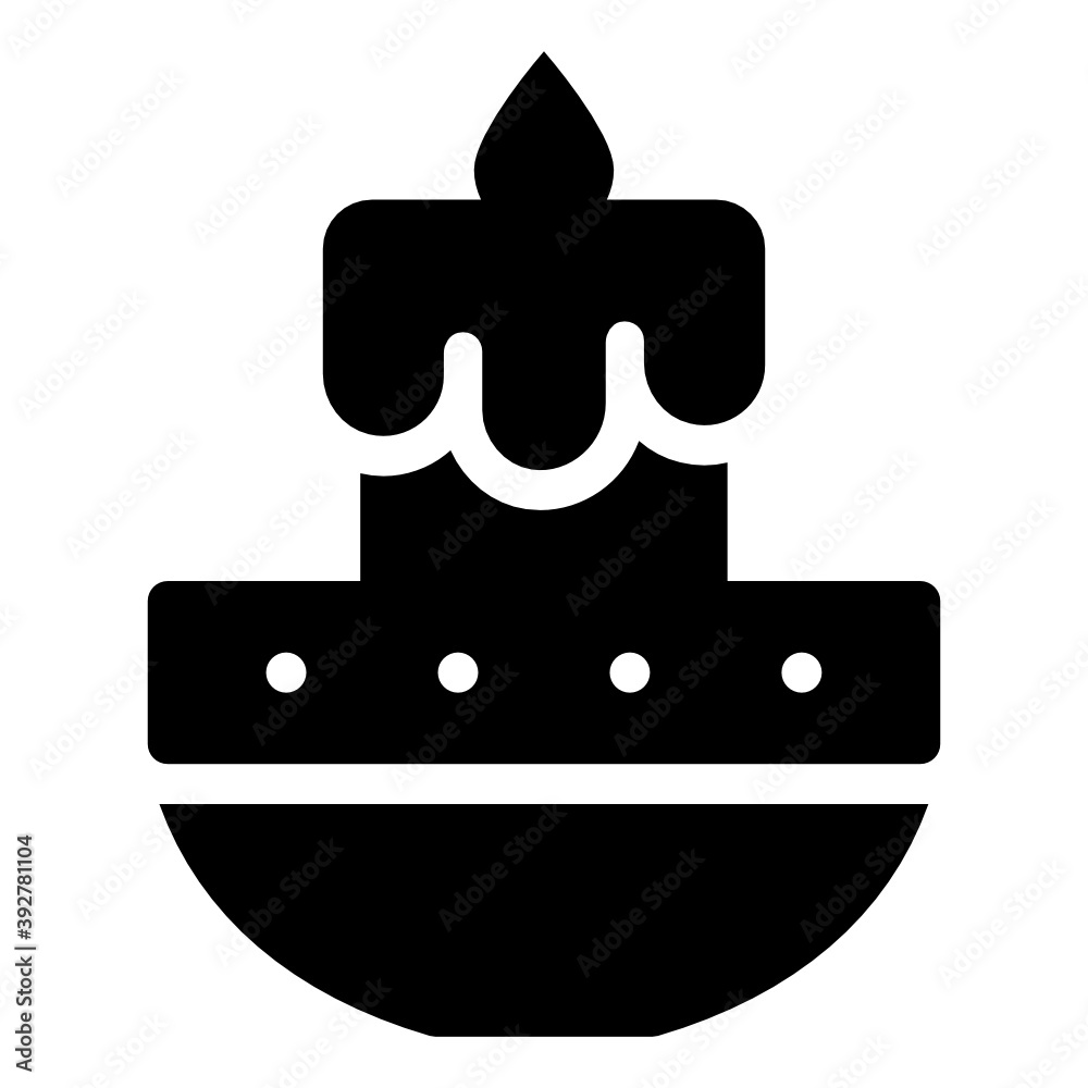 Obraz premium An editable vector of indian lotus, aquatic flower 