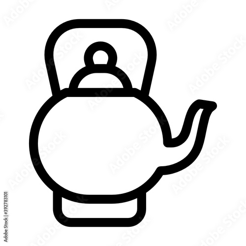  Kitchenware cooking pot, solid icon of teapot vector 