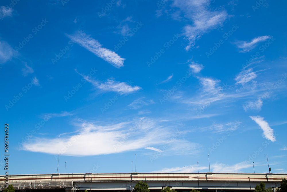 Blue sky in the Tokyo_02