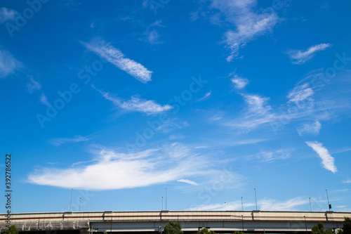 Blue sky in the Tokyo_02
