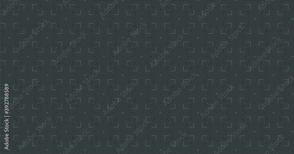 Abstract geometric seamless pattern background