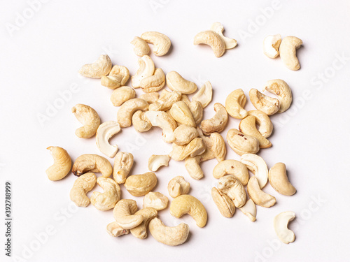 Fresh Cashew / Kaju stock image.