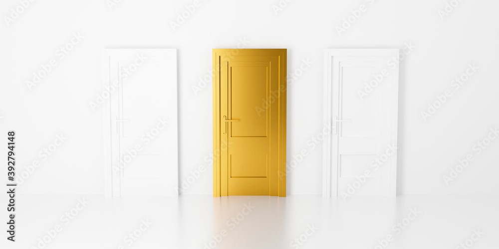 3d golden door background abstract. 3d rendering for welcome. 3d golden door background abstract. 3d rendering for welcome.