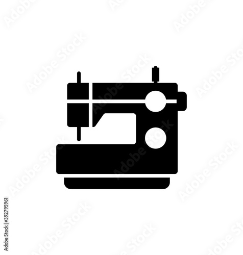 sewing machine icon, vector, design trendy