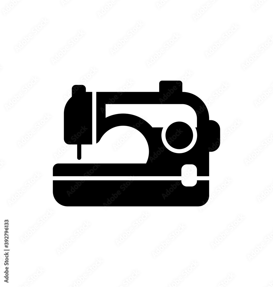 sewing machine icon, vector, design trendy sewing machine icon, vector, design trendy