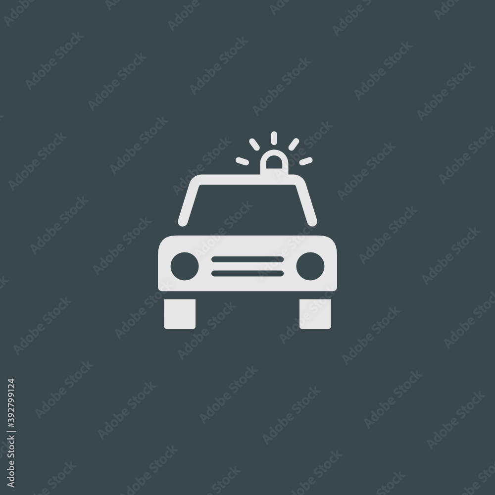 Police Car - Tile Icon