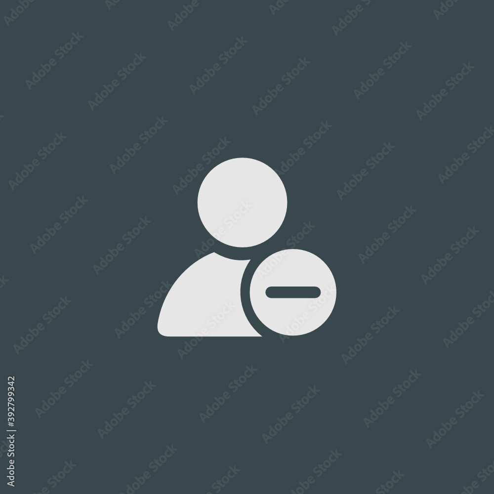 Delete User - Tile Icon Delete User - Tile Icon