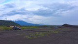 Majestic cliffs, hills and mountains. The nature of Kamchatka.
