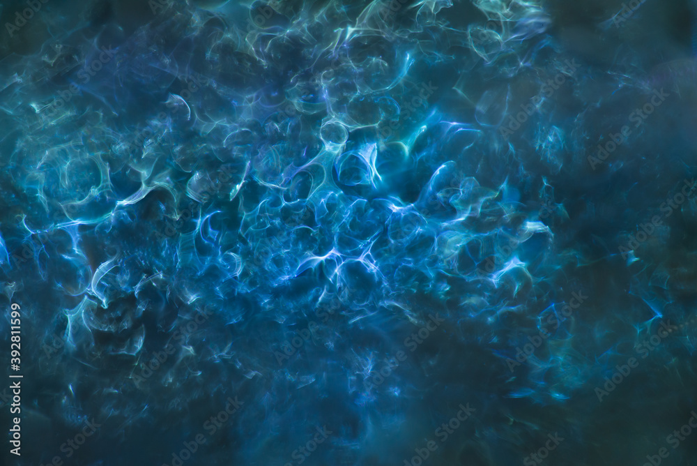 Obraz premium Blue Smoke Abstract Background