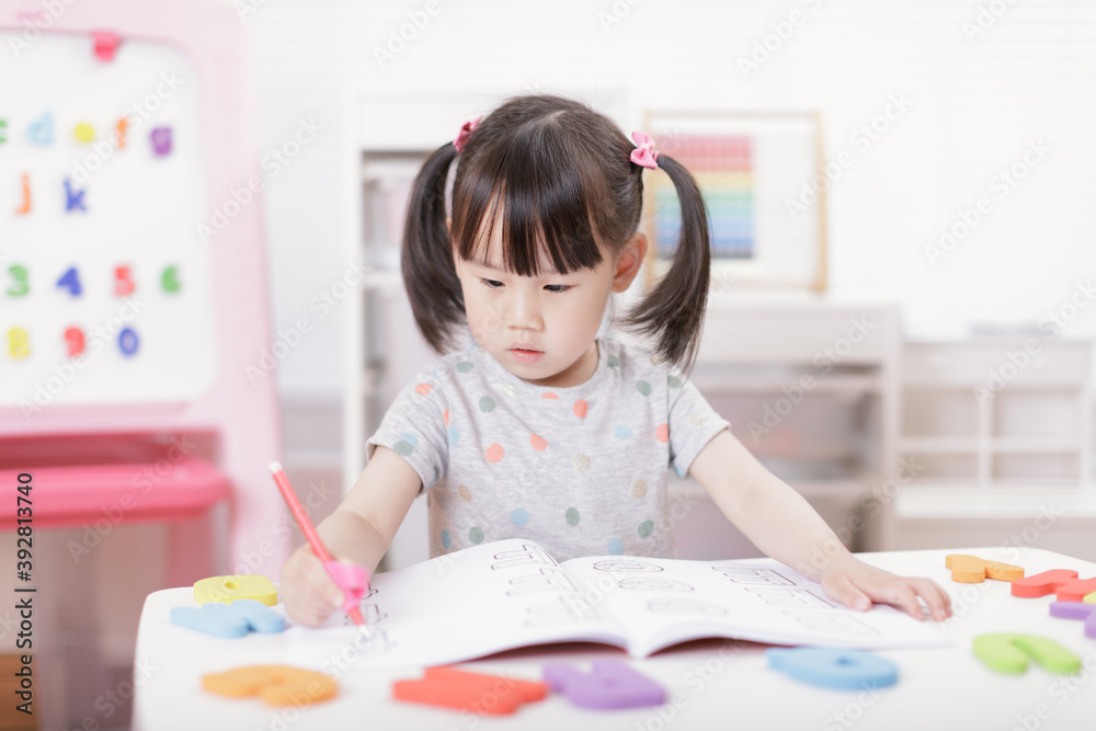 young girl practice writing letters for homeschooling young girl practice writing letters for homeschooling