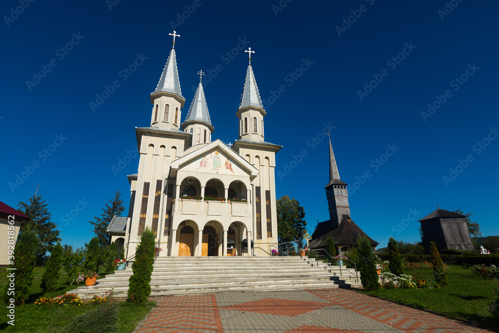 Image of Biserica in Remetea Chioarului in Romania.