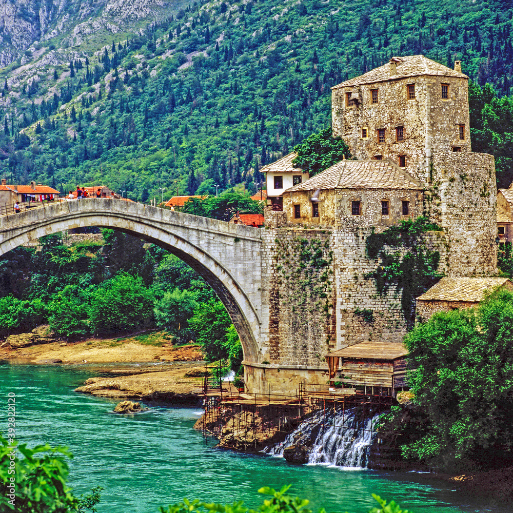 Mostar in Bosnia- Herzegovina