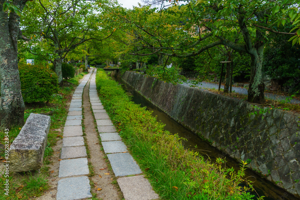 Philosophers Path (Tetsugaku no michi), in Kyoto