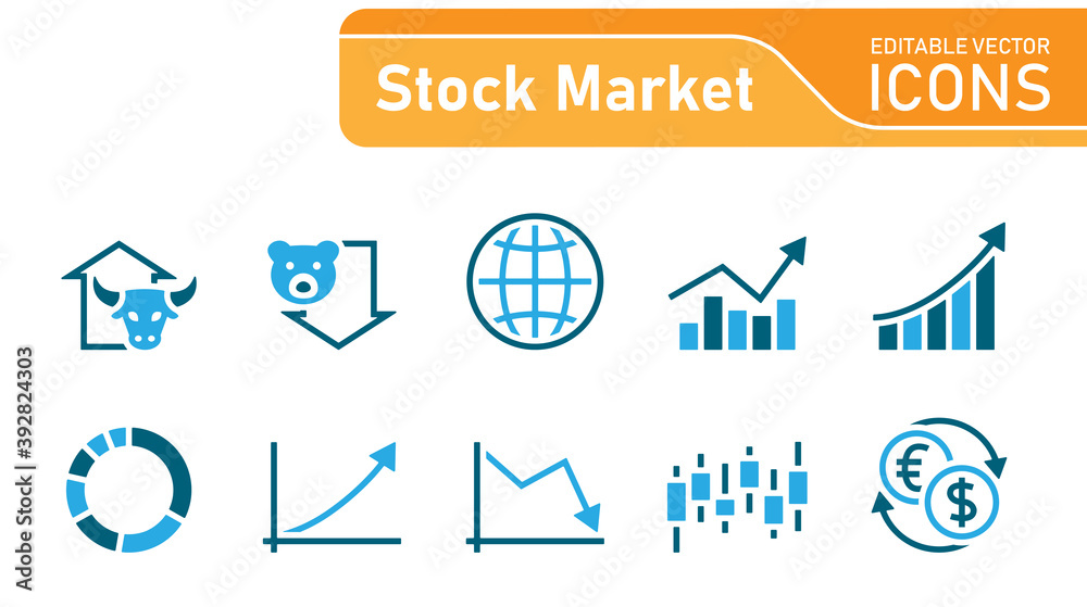 Stock Market Iconset 