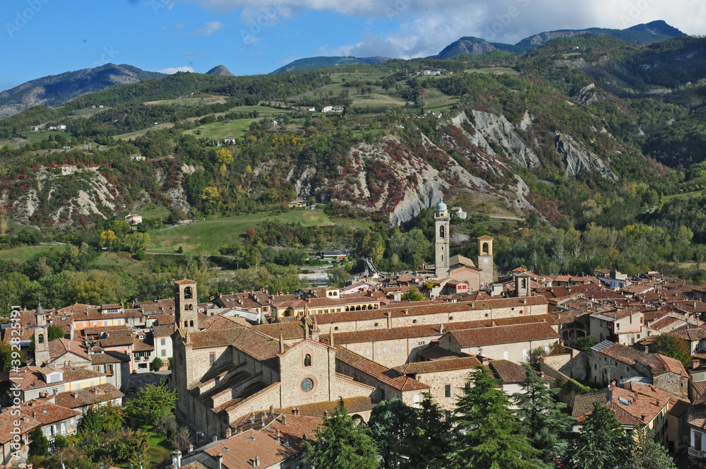 Bobbio dal Castello Malaspina dal Verme - Piacenza	