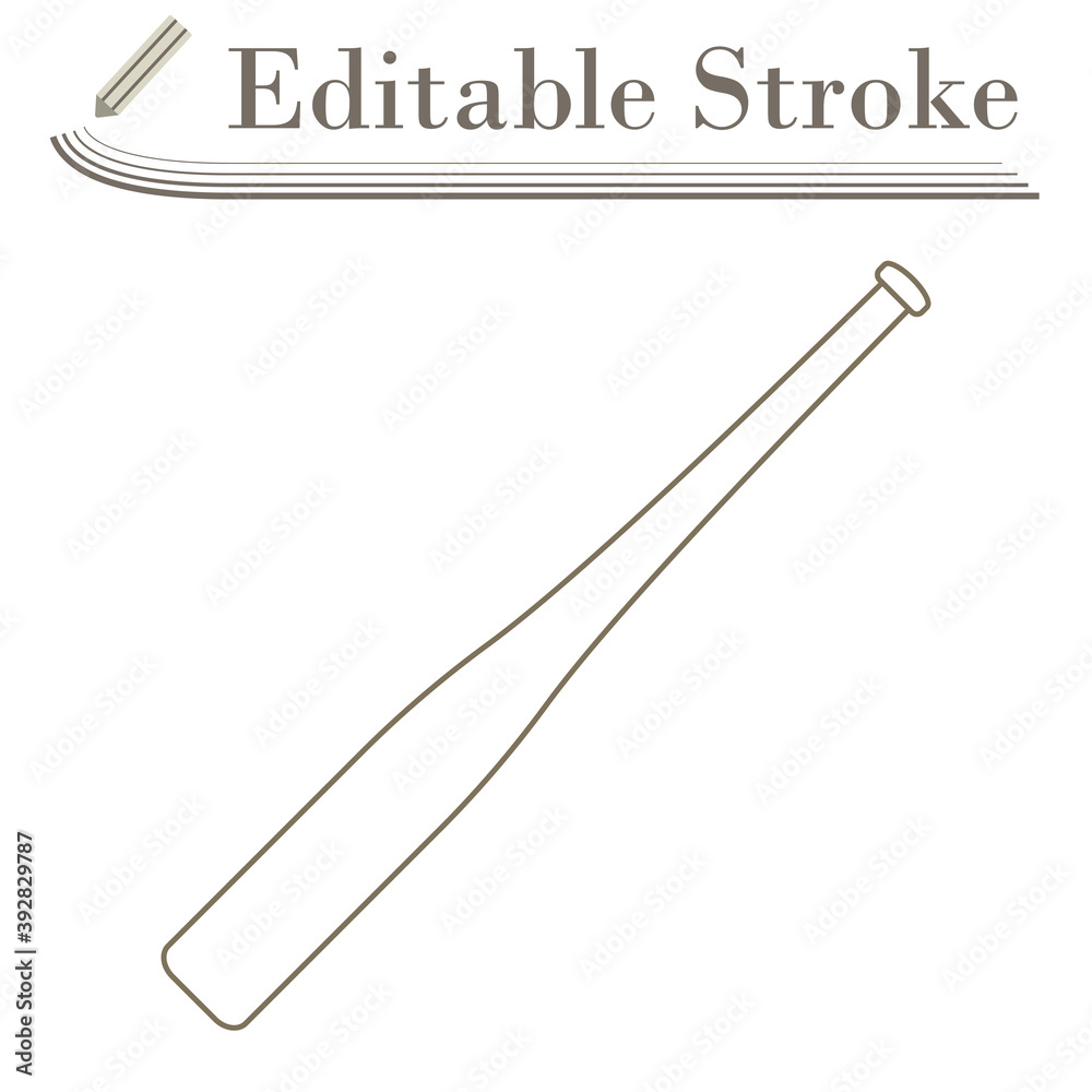 Baseball Bat Icon Baseball Bat Icon