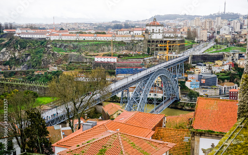 Detail of the city of Porto in Portugal