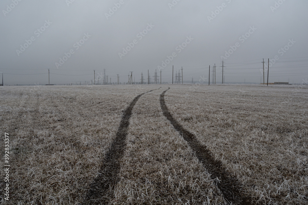 Naklejka premium road