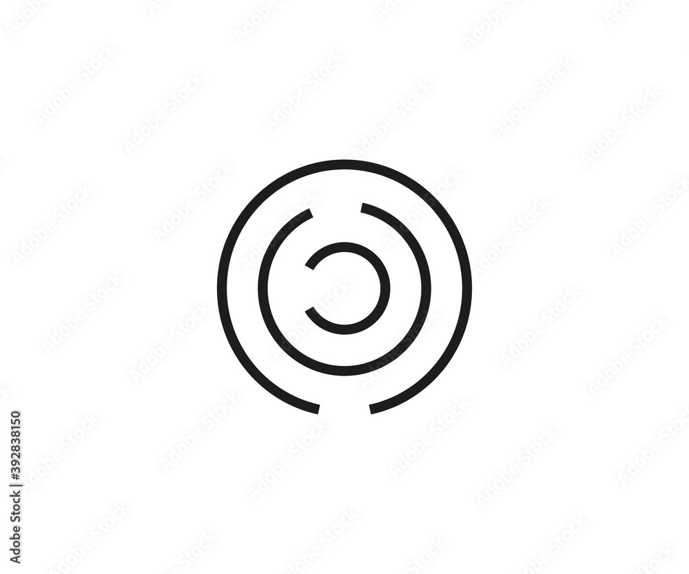 Labyrinth, maze, strategy icon. Vector illustration, flat. Labyrinth, maze, strategy icon. Vector illustration, flat.