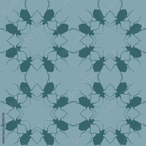 Seamless pattern with bugs....