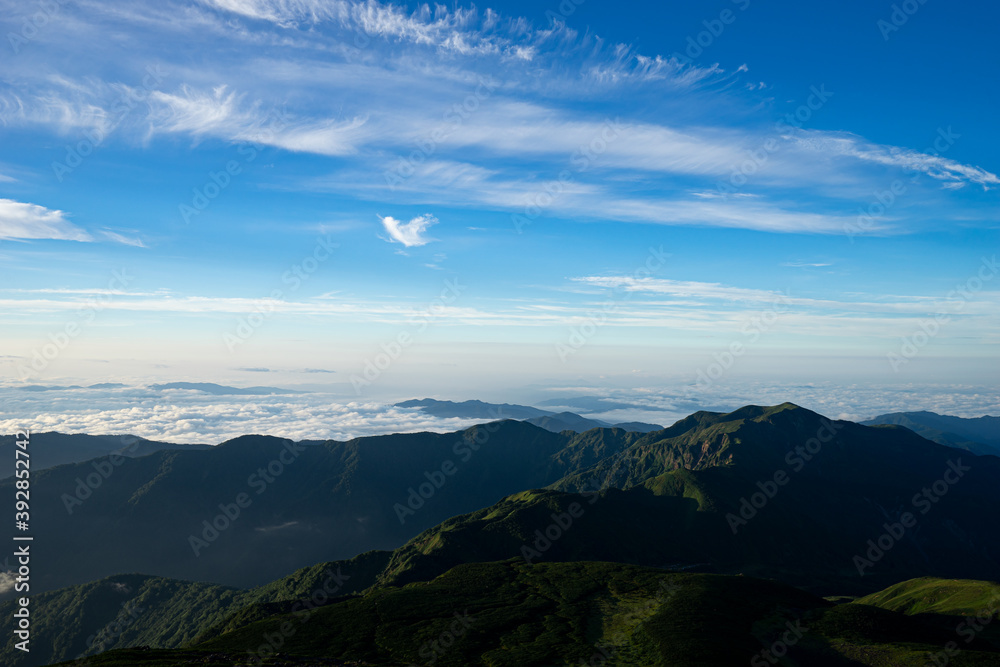Obraz premium 【石川】夏の白山登山 日の出