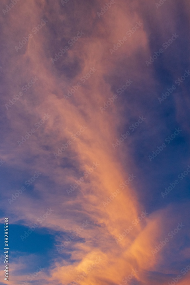 Fototapeta premium céu com nuvens