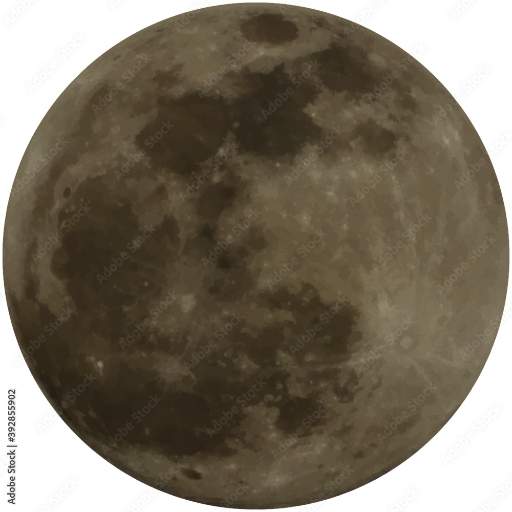 Naklejka premium ムーン