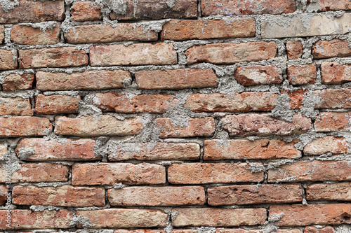 Grunge texture brick wall background photo
