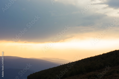 sunrise over the mountains © RiPascual